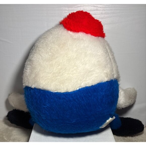 Vintage Humpty Dumpty Potatoe Chips Plush Toy Red Hat & Bow Tie 12" x 10" Large - Picture 8 of 10